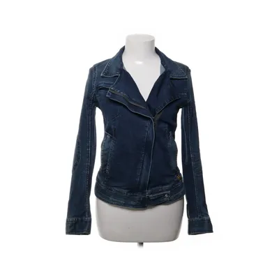 Bikerjacka (Blå) från G-Star Raw Denim Bomull, Elastan