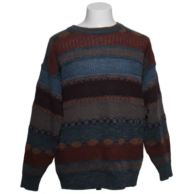 Pull-over (Bleu, Marron, Multicolore) de New Classic Acrylique, Laine