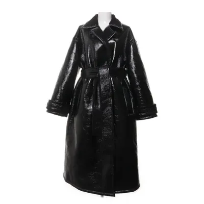Jas (Zwart) van ASOS Design Polyester, Polyurethaan, Imitatiebont