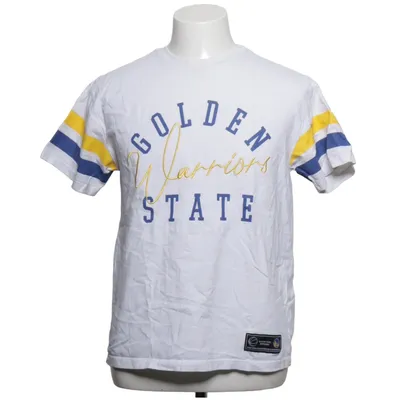 T-shirt (Wit, Blauw, Geel) van NBA Katoen