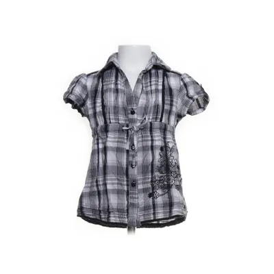 Kortärmad skjorta (Svart, Vit) från WeTweens by KappAhl Bomull