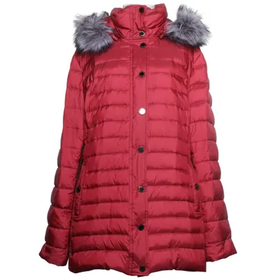 Dunjacka (Röd) från Herluf Design Dun, Fjädrar, Polyamid, Polyester