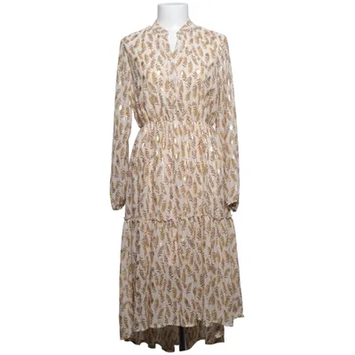 Dress (Beige, Multicolored) from Lolive Verte Elastane, Polyester