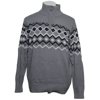 Pull-over (Gris, Noir, Blanc) de Ronley Acrylique, Coton