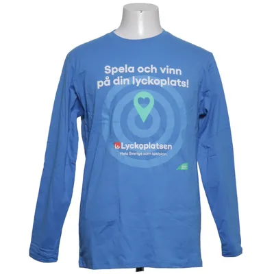 Long sleeve T-shirt (Blue) from Svenska Spel Cotton
