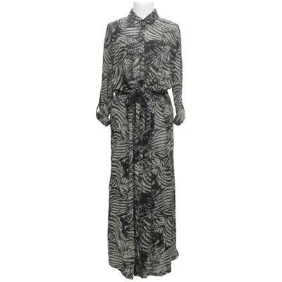 Shirt dress (Black, Gray) from Norah Polyamide