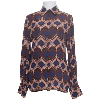 Blus (Blå, Brun, Orange, Svart) från Nadine H Viskos