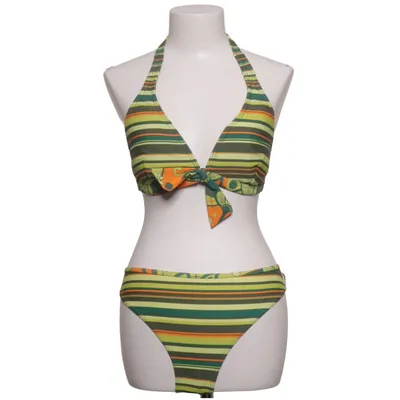 Bikini (Green, Yellow, Orange) from Hotel Elastane, Polyamide