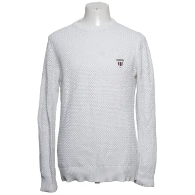 Strickpullover (Weiß) von Morris Tailoring Baumwolle
