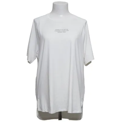 Træningstop (Hvid) fra Gymshark Elastan, Genanvendt polyester