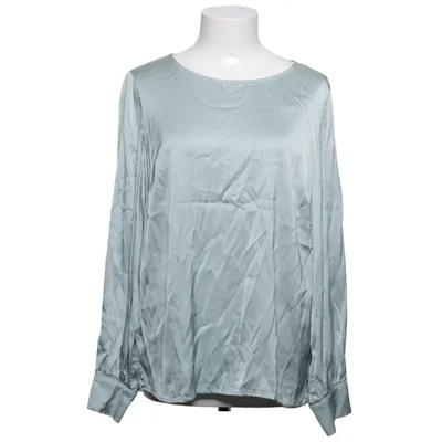 Blouse (Blauw) van Oui Elastaan, Viscose