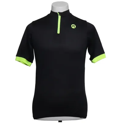 Cykeltrøje (Sort, Gul) fra Rogelli Polyester