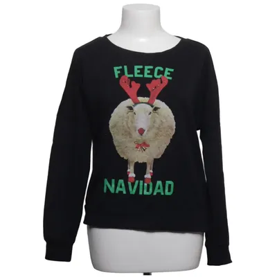 Weihnachtspullover (Schwarz, Mehrfarbig) von ONLY Baumwolle, Polyester