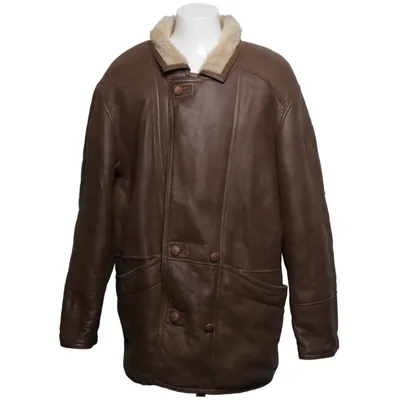 Shearling jas (Bruin) van Shearling
