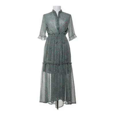 Dress (Green, Multicolored) from Piu Piu Cotton, Polyester