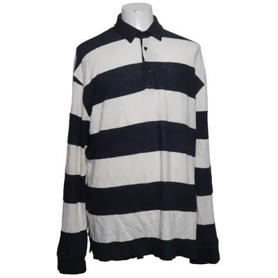 Rugby shirt (Blue, White) from Juvia Cashmere, Cotton, Polyamide