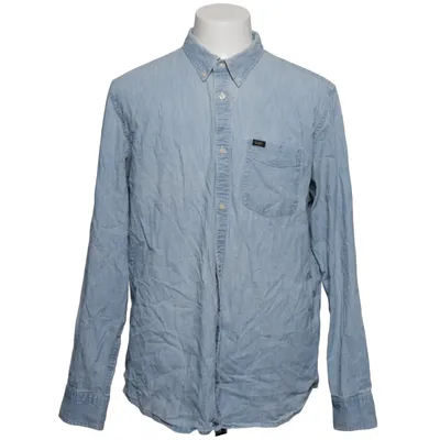 Denim shirt (Blue) from Lee Cotton, Elastane