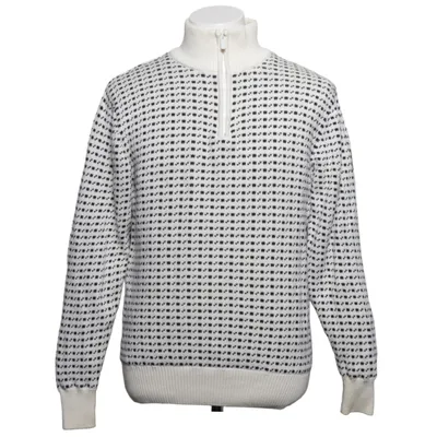 Lusekofte (Hvid, Sort) fra Marine Scandinavian Sportswear Bomuld