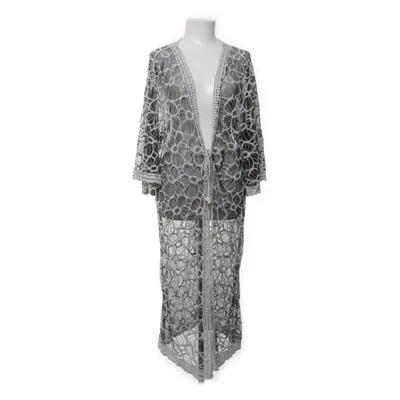 Strandklänning (Vit, Svart) Polyester