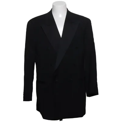 Blazer (Schwarz, Rot) von Guy Laroche Viskose, Wolle