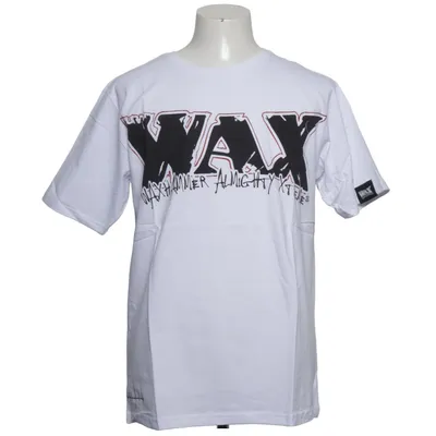 T-shirt (Wit, Zwart) van Wax Katoen