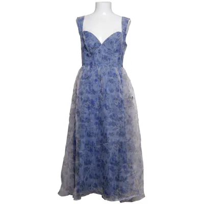 Maxi dress (Blue, Multicolored) from Lulus Elastane, Polyester