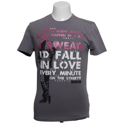 T-shirt (Gris, Rose, Blanc) de Antony Morato Coton, Élasthane