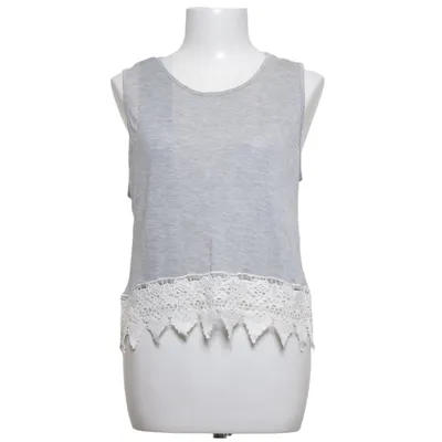 Tank Top (Gray, White) from Ally Viscose