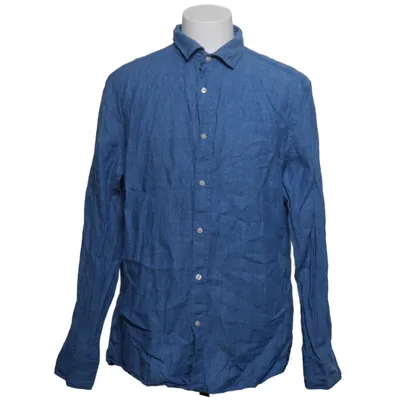 Shirt (Blauw) van Charles Tyrwhitt Linnen