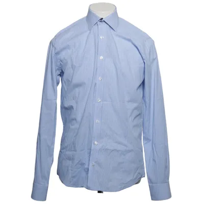 Skjorta (Blå, Vit) från Dressmann Premium Collection