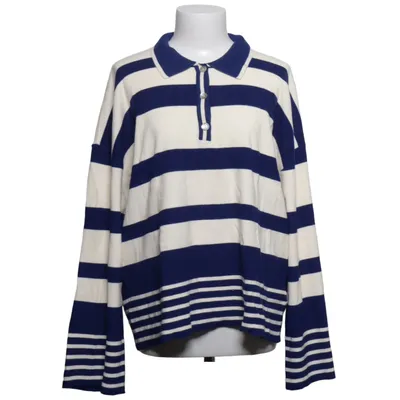 Sweater (Blå, Hvid) fra Nümph Polyamid, Polyester, Viscose