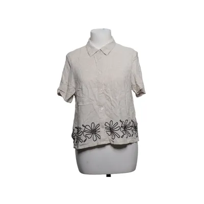 Korte mouwen shirt (Beige) van Pepco Linnen, Viscose