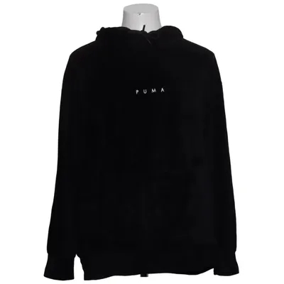 Sweat à capuche (Noir) de Puma Coton, Polyester