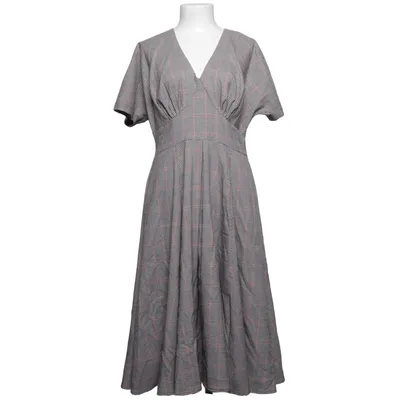 Klänning (Grå, Röd, Svart) från Miss Candyfloss Elastan, Polyester, Viskos