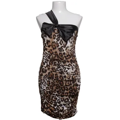 Cocktailkleid (Braun, Schwarz) von Catch One Elasthan, Polyester