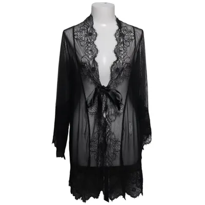 Robe de chambre (Noir) de Intimissimi Lingerie