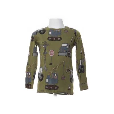 Langærmet t-shirt (Grøn, Flerfarvet) fra Lindex Kids Bomuld
