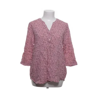 Bluse (Pink, Sort, Flerfarvet) fra Polly Viscose