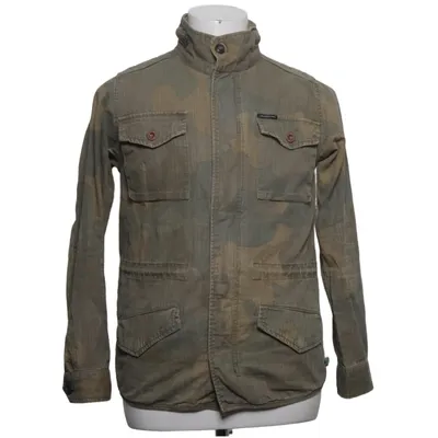 Safari jack (Groen) van Maison Scotch Katoen, Polyester
