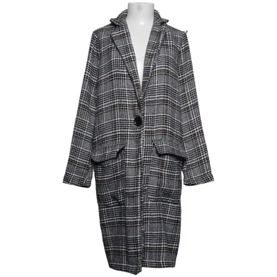 Mantel (Grau, Schwarz, Weiß) von Jean Pascale Polyester, Viskose
