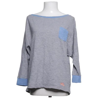 Långärmad t-shirt (Grå, Blå) från Superdry Vintage Bomull