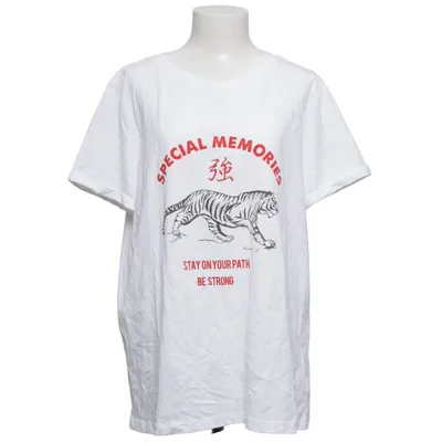 T-shirt (Vit) från ONLY Carmakoma Bomull