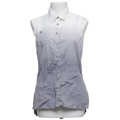 Chemise à manches courtes (Blanc, Gris) de FB Sister Coton