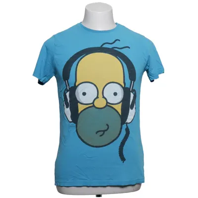 T-shirt (Blauw) van The Simpsons Katoen