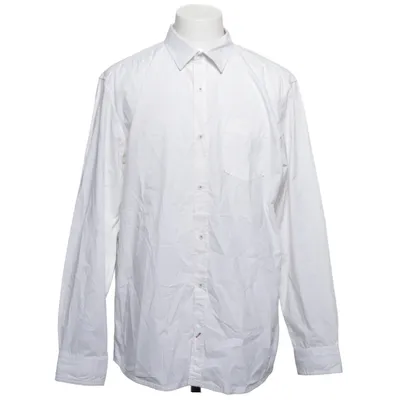 Shirt (White) from Larry Levine Cotton, Elastane