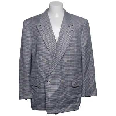 Blazer (Blue, White, Green) from Pierre Laffitte Polyester, Silk, Viscose