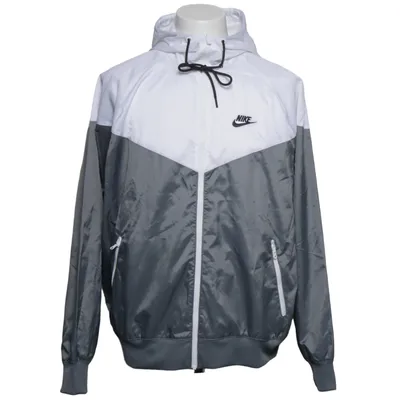 Trainingsjack (Wit, Grijs) van Nike Polyester