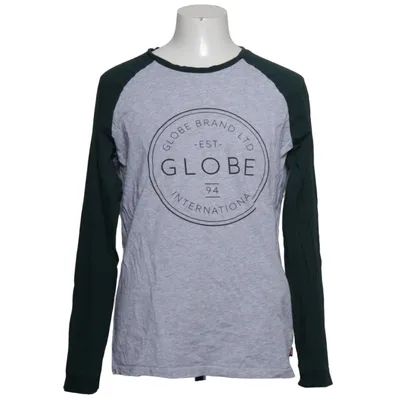 Baseballtröja (Grå, Grön) från Globe Bomull
