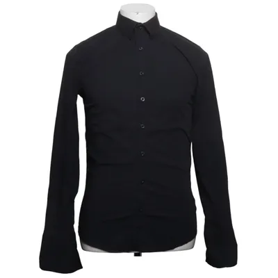 Shirt (Zwart) van Savvy Citizen Katoen, Elastaan