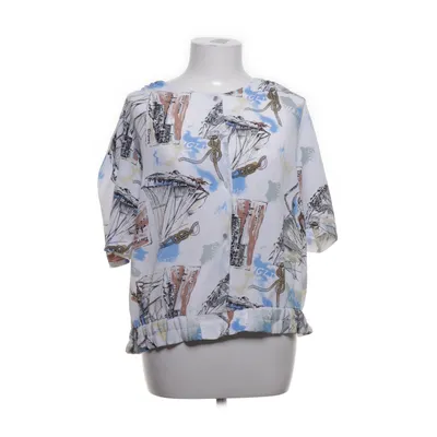 Kortærmet skjorte (Hvid, Flerfarvet) fra Upside Polyester